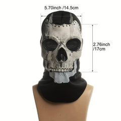 Halloween Skull Full Face Mask Costume Dress Up
