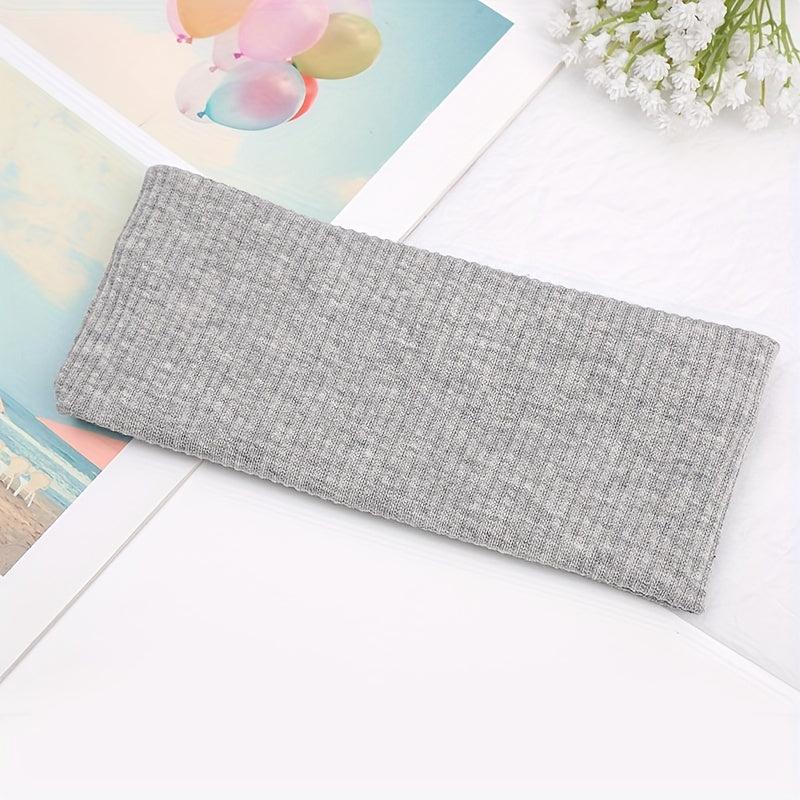 Sports Weaving Headband Unisex Wide Brimmed Knitted Headband