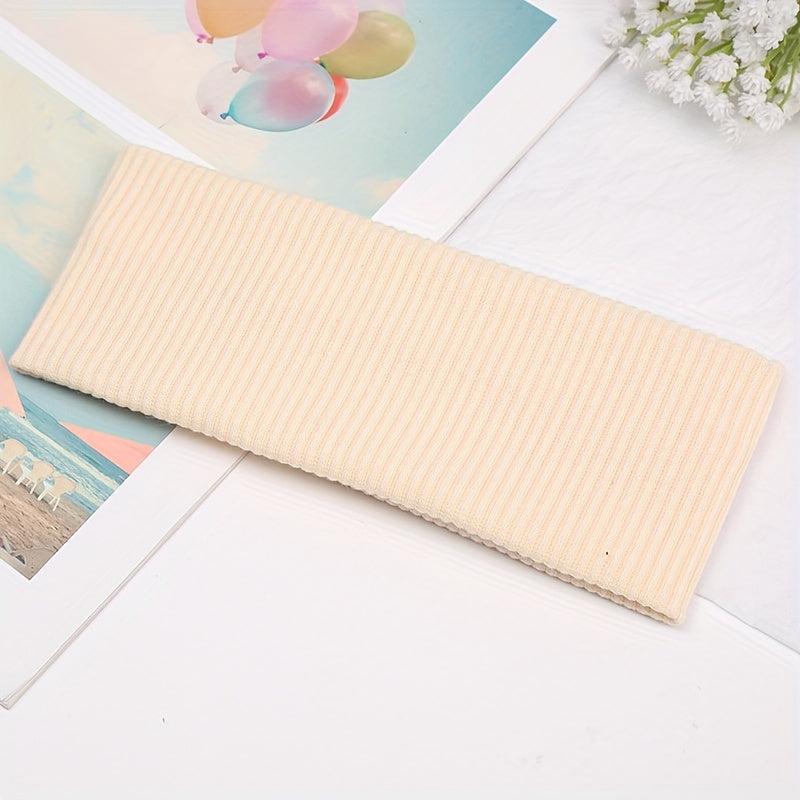 Sports Weaving Headband Unisex Wide Brimmed Knitted Headband