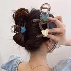 Plastic Medium Sweet Love Hair Clip Hair Accessories