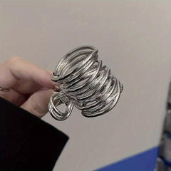 Girl's Metal High Ponytail Clip Hair Clip Headwear