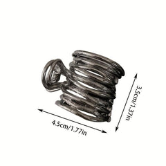 Girl's Metal High Ponytail Clip Hair Clip Headwear