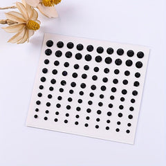 Nail Accessories Set Beauty Eyebrow Decoration Car Stickers