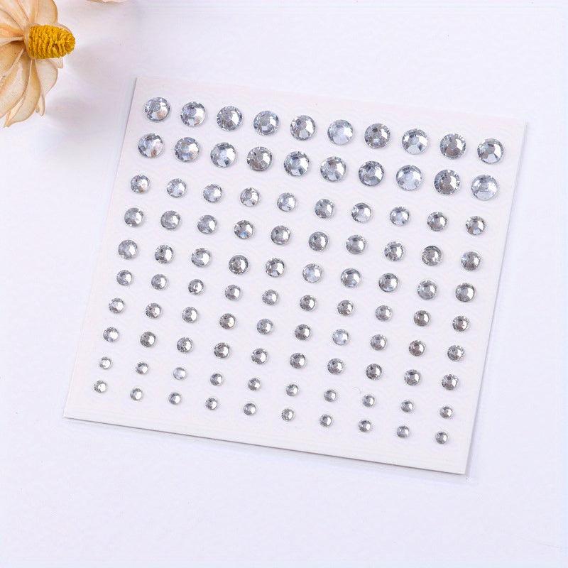 Nail Accessories Set Beauty Eyebrow Decoration Car Stickers