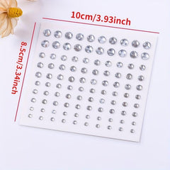 Nail Accessories Set Beauty Eyebrow Decoration Car Stickers