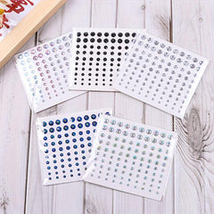 Nail Accessories Set Beauty Eyebrow Decoration Car Stickers