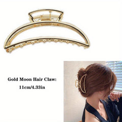 Metal Geometric Hair Grab Clip Hair Accessories for Women