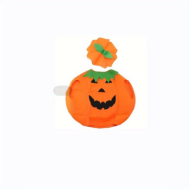 2pcs Halloween Pumpkin Costume Set