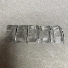 Metal Bridal Hair Comb 20 Teeth Wedding Veil Comb Decorative for Women Girls