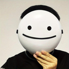 Smiling Kids Halloween Mask Masquerade Party Costume Prop