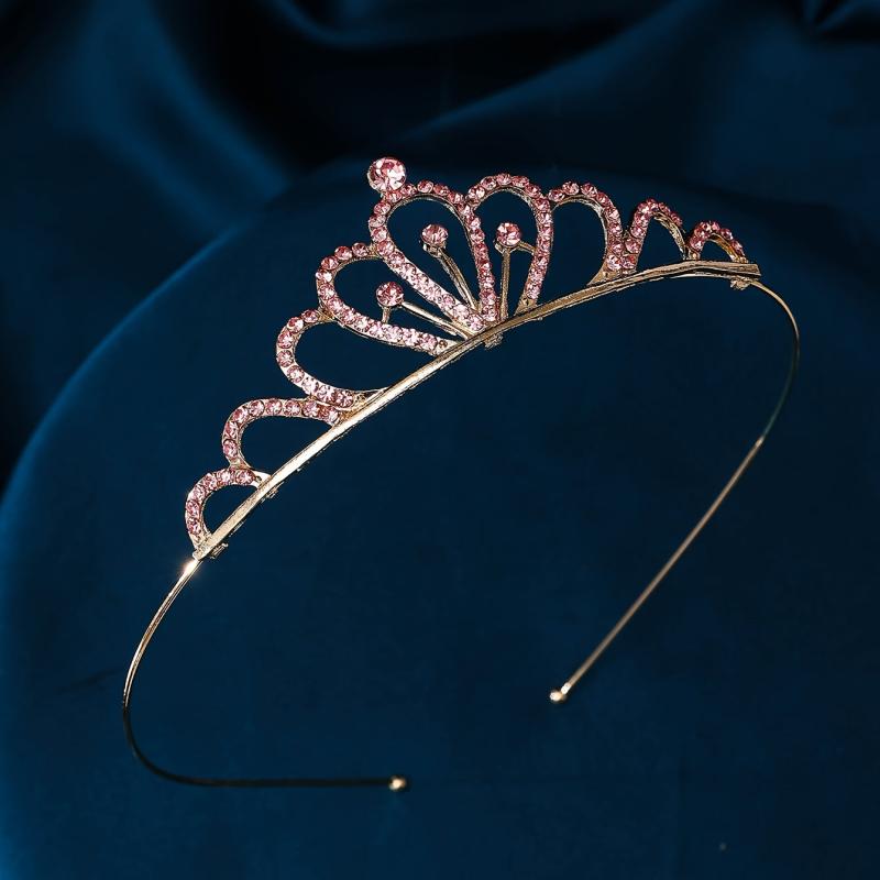 North American Jewelry Rhinestone Crown Princess Bridal Wedding Tiara