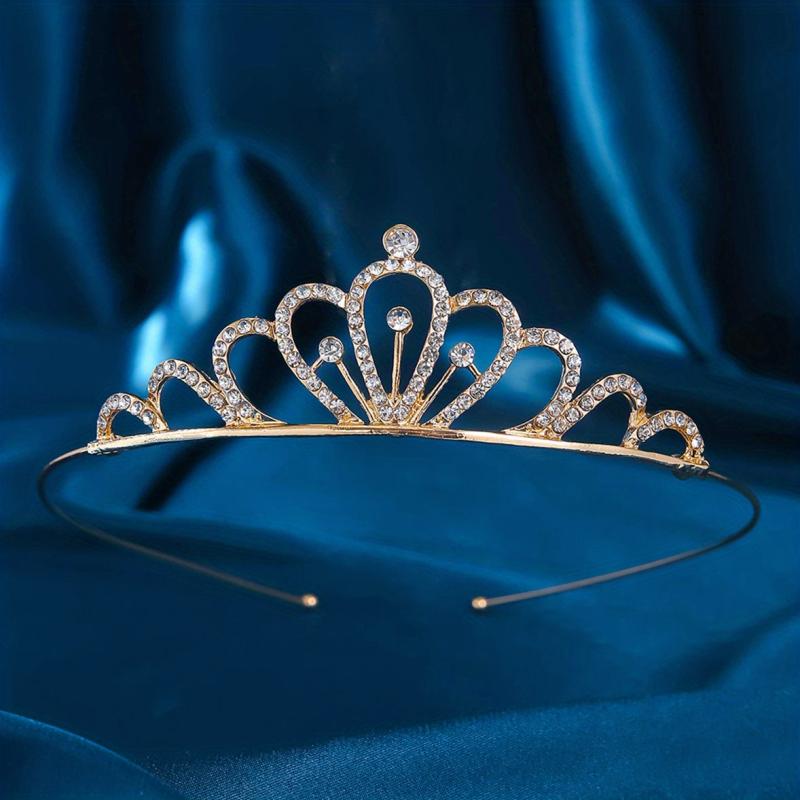 North American Jewelry Rhinestone Crown Princess Bridal Wedding Tiara