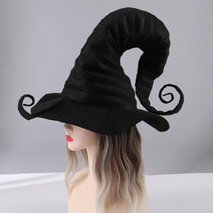 Hand Knitted Halloween Anime Witch Hat
