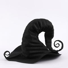 Hand Knitted Halloween Anime Witch Hat