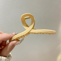 Plastic Frosted Hair Clip Bathing Hair Accessories