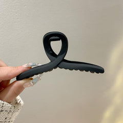 Plastic Frosted Hair Clip Bathing Hair Accessories