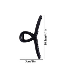 Plastic Frosted Hair Clip Bathing Hair Accessories