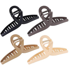 Plastic Frosted Hair Clip Bathing Hair Accessories