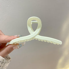 Plastic Frosted Hair Clip Bathing Hair Accessories