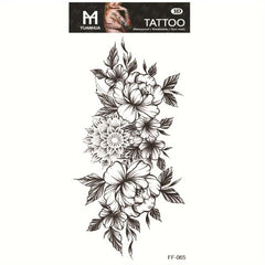 Dark Personality 3D Tattoo Stickers, Waterproof Temporary Tattoo Stickers