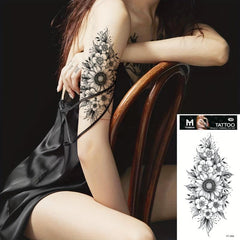 Dark Personality 3D Tattoo Stickers, Waterproof Temporary Tattoo Stickers