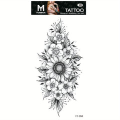 Dark Personality 3D Tattoo Stickers, Waterproof Temporary Tattoo Stickers