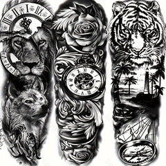 21pcs Extra Large Temporary Tattoos Stickers for Party Use