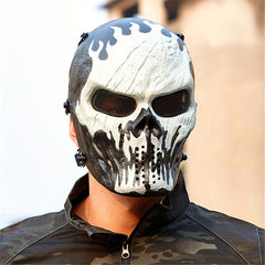 Men's Halloween Party Mask Cosplay Role Play Prom Movie Props Riding Mask