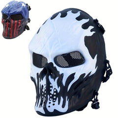 Men's Halloween Party Mask Cosplay Role Play Prom Movie Props Riding Mask