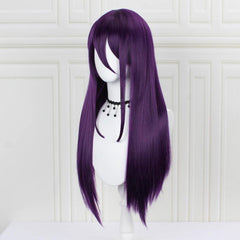 Purple Anime Character Cosplay Wig Set