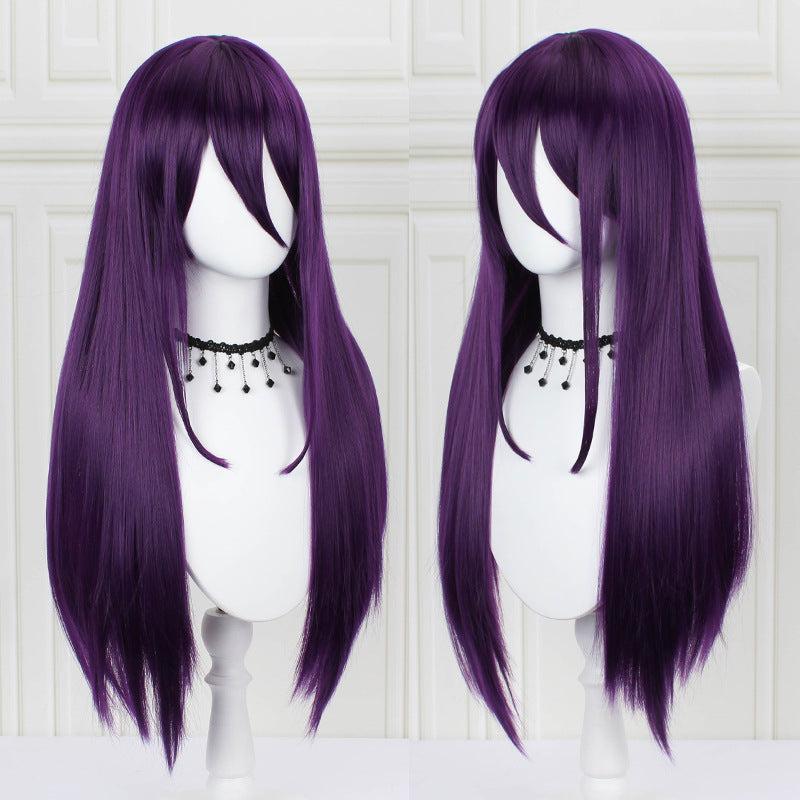 Purple Anime Character Cosplay Wig Set