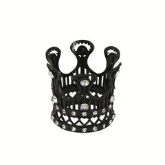 1pc Round Crown Tiara Flower Hair Accessories