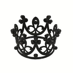 1pc Round Crown Tiara Flower Hair Accessories