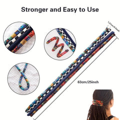 Spiral Lock Headband Wire Flexible Ponytail Holder for Women