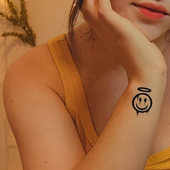 Little Devil Herbal Tattoo Stickers - Waterproof & Durable