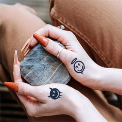 Little Devil Herbal Tattoo Stickers - Waterproof & Durable