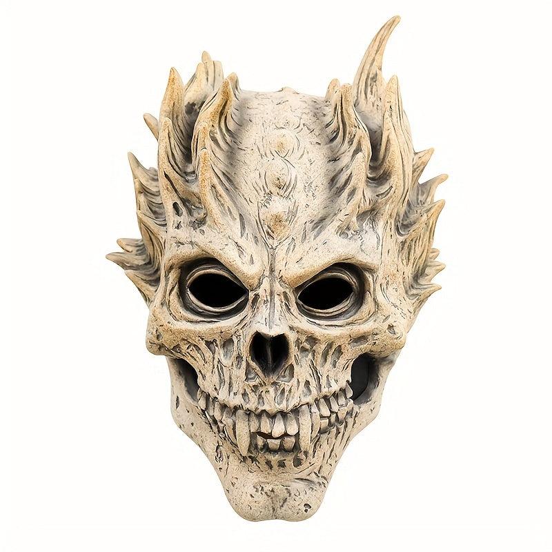 Skull Skeleton Mask Halloween Party Prom Costume Props Men's Dress Up Mask