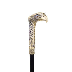 Coppery Eye Eagle Walking Stick Decorative Stick Cosplay 36 61''