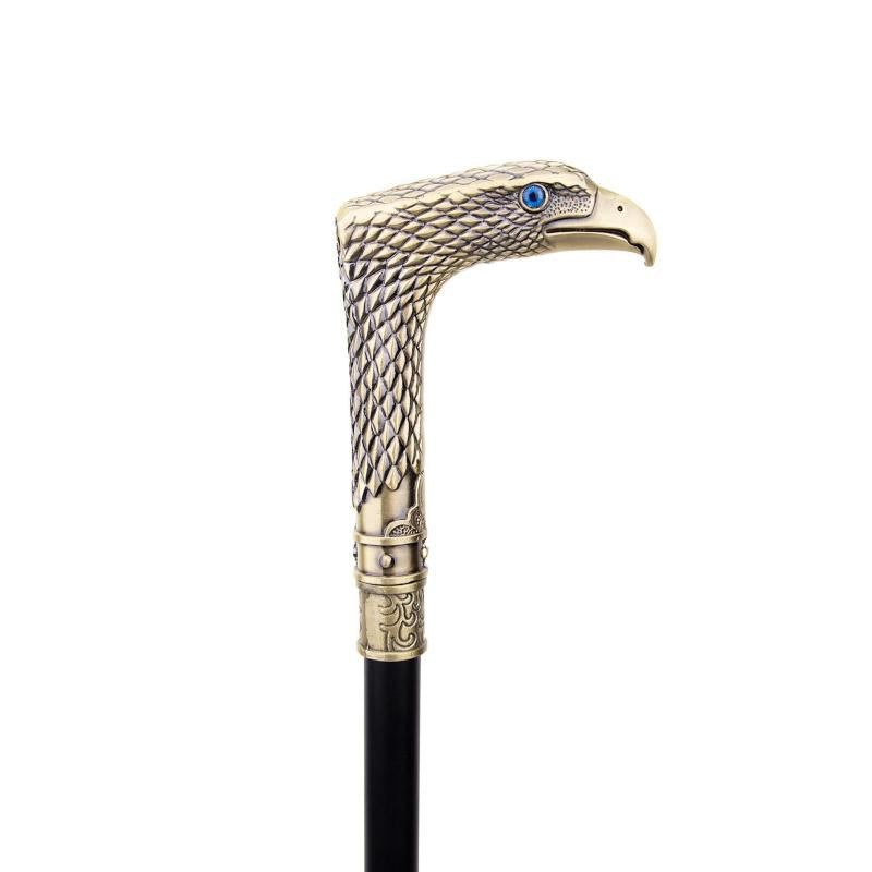 Coppery Eye Eagle Walking Stick Decorative Stick Cosplay 36 61''