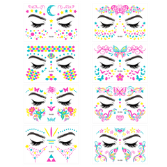Butterfly Waterproof Neon Tattoo Sticker