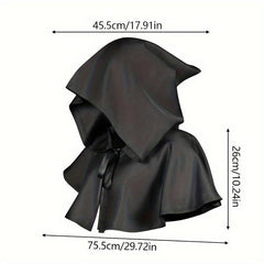 Death Cloak Cosplay Costume Medieval Adult Hooded Cloak