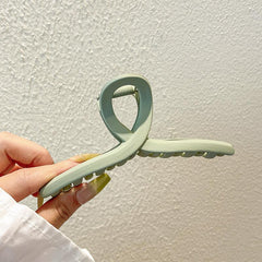 1Pc Frosted Hair Clip Large Non Slip Barrette Hair Accessory