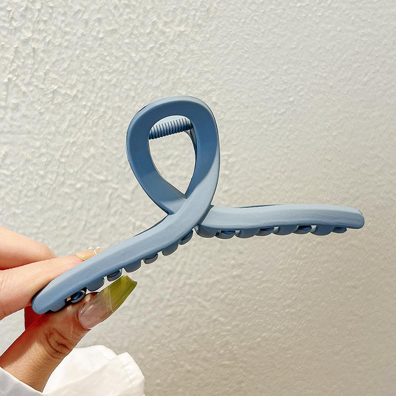 1Pc Frosted Hair Clip Large Non Slip Barrette Hair Accessory