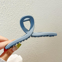 1Pc Frosted Hair Clip Large Non Slip Barrette Hair Accessory