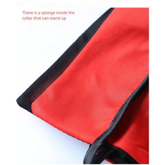 Adult Red Halloween Cloak with Stand Collar