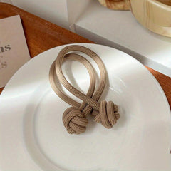 3 PCS Sweet Knot Hair Tie Ponytail Holders Scrunchies Hair Accessories