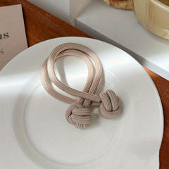 3 PCS Sweet Knot Hair Tie Ponytail Holders Scrunchies Hair Accessories