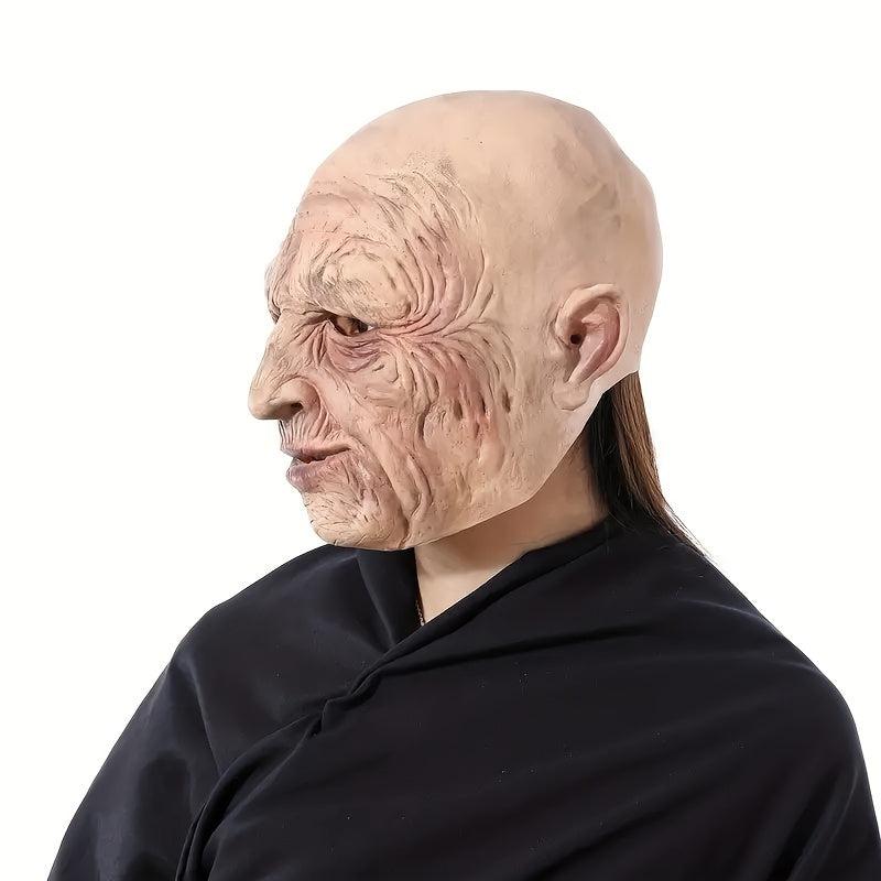 Funny Old Man Mask Latex Halloween Cosplay Props