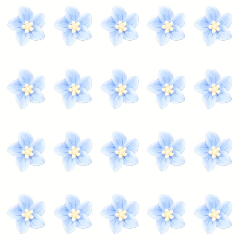 20PCS Mini Lily Flower Hair Clips Wedding Bridal Accessories