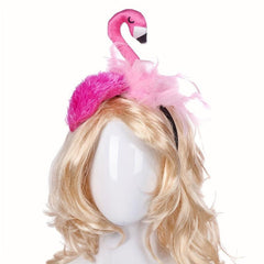 Flamingo Headband for Beach Party Costume